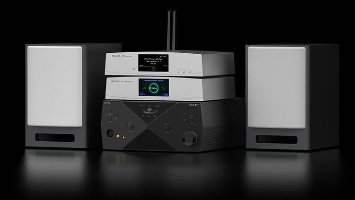 aune As-5 active loudspeakers in a complete aune 2026 system
