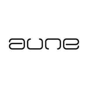 aune acoustics logo at eden audio in the UK