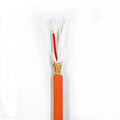 Orange silver-plated OFC wire on MPS G-930 spool with bundled leads