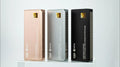 USB audio dongle in rose gold, silver, and black boxed sets