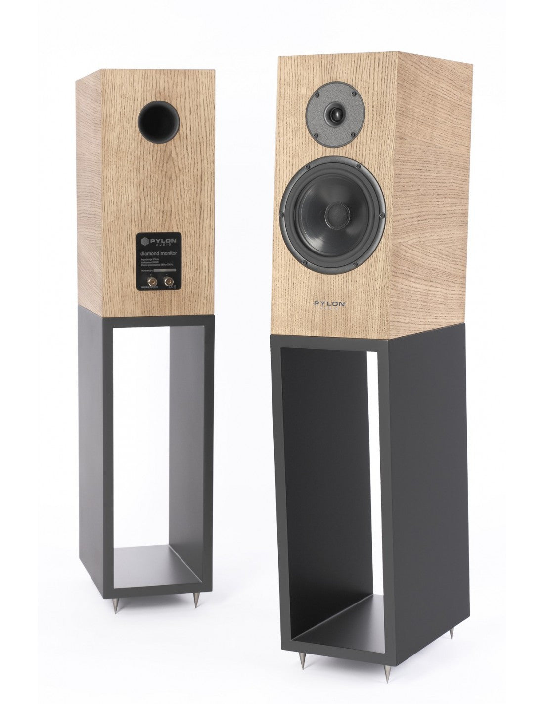 Pylon Audio Diamond Monitor 18 Dark Oak Slightly marked tweeter