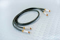 DH-Labs Air Matrix 0.5cm audio cable bundle with four gold RCA plugs on black leads