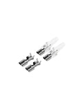 Oyaide FTL-PP terminal connector pair with silver metal contacts and white housings