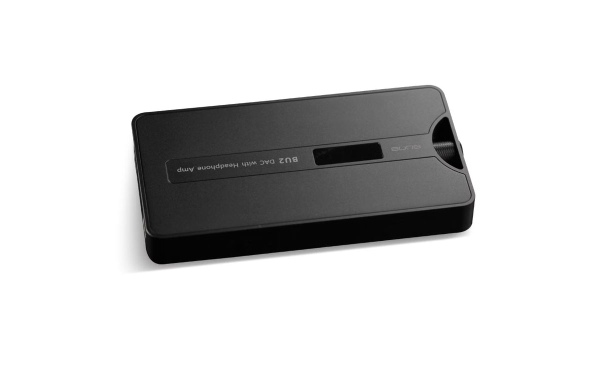 aune bu2 black portable dac and headphone amplifier