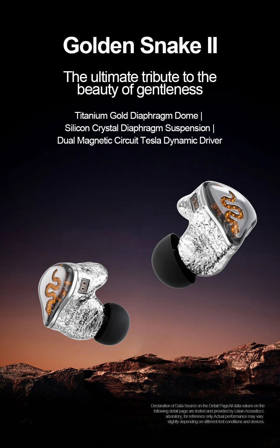 EarAcoustic Audio Golden Snake Il