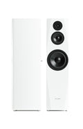 Pylon Audio Sapphire 31 floorstanding loudspeakers, gloss white front baffles with drivers