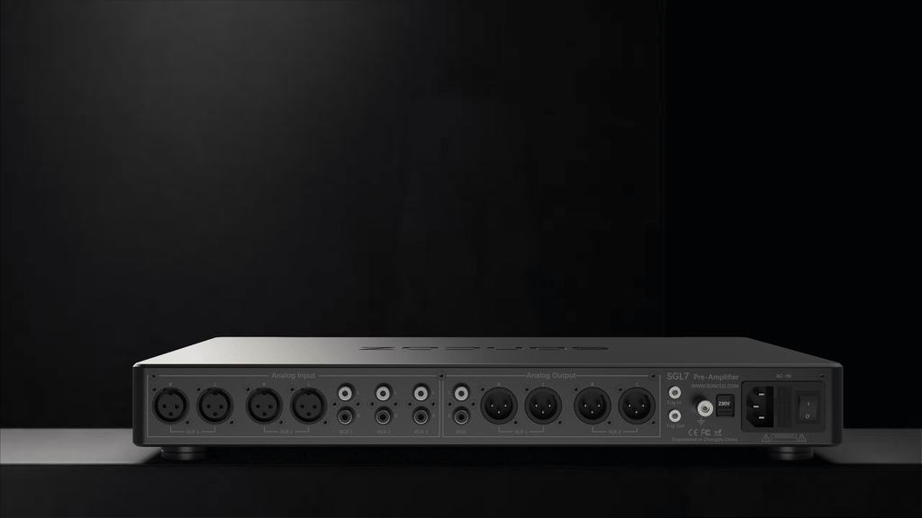Soncoz SGL7 Analogue Pre Amplifier - Elevate Your Audio Experience