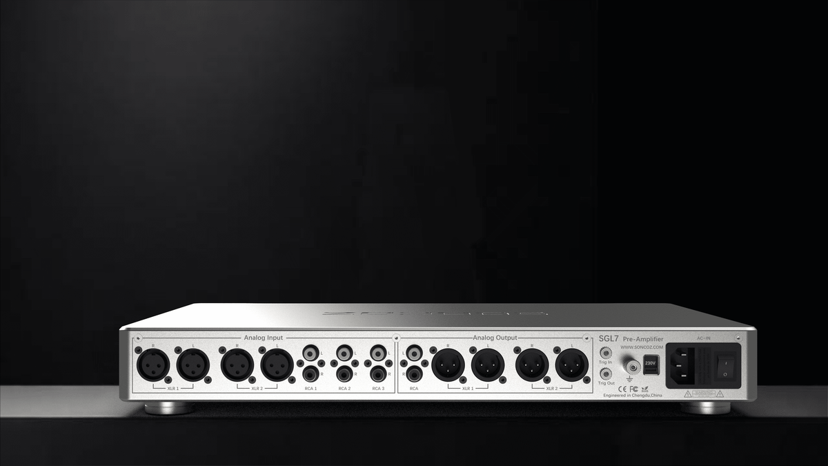 Soncoz SGL7 Analogue Pre Amplifier - Elevate Your Audio Experience