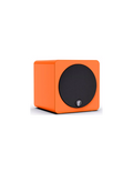 Audimaxim C-1 Soundcube wireless Bluetooth loudspeaker, orange cube with black speaker grille