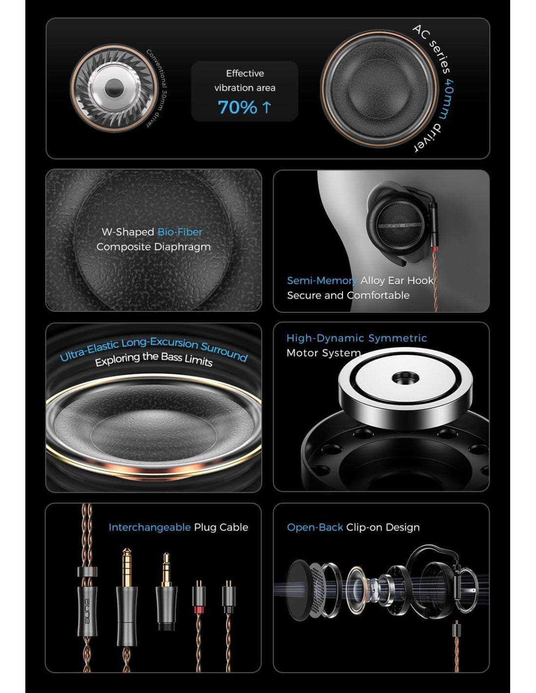 aune ac45 earphones