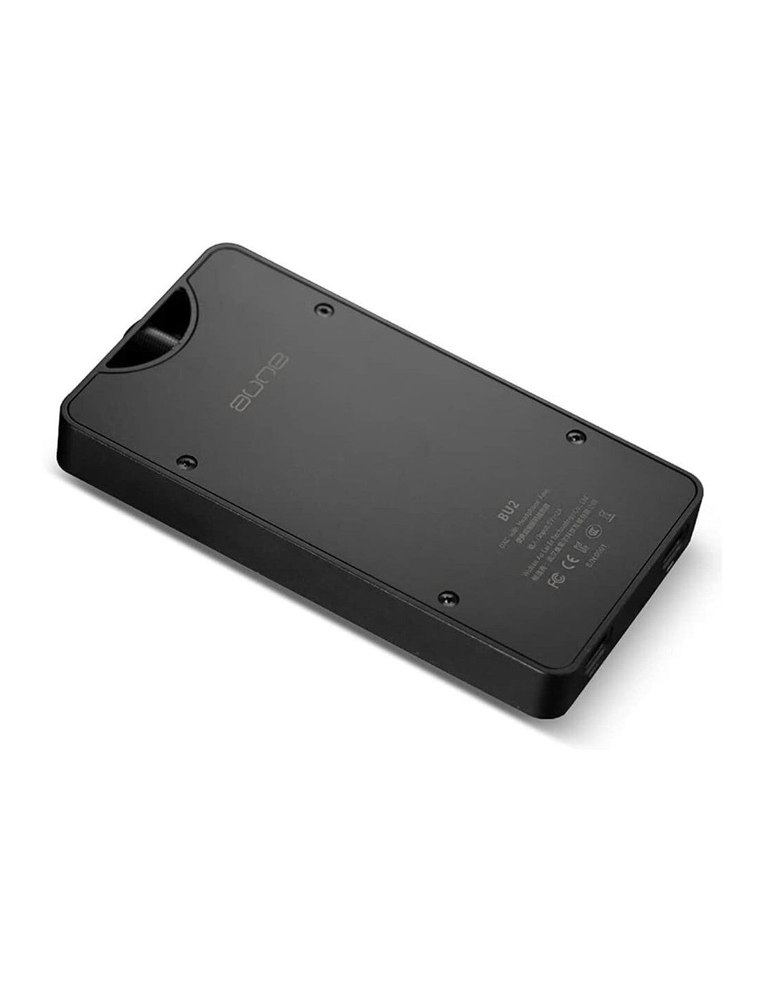 aune bu2 portable headphone amplifier in black