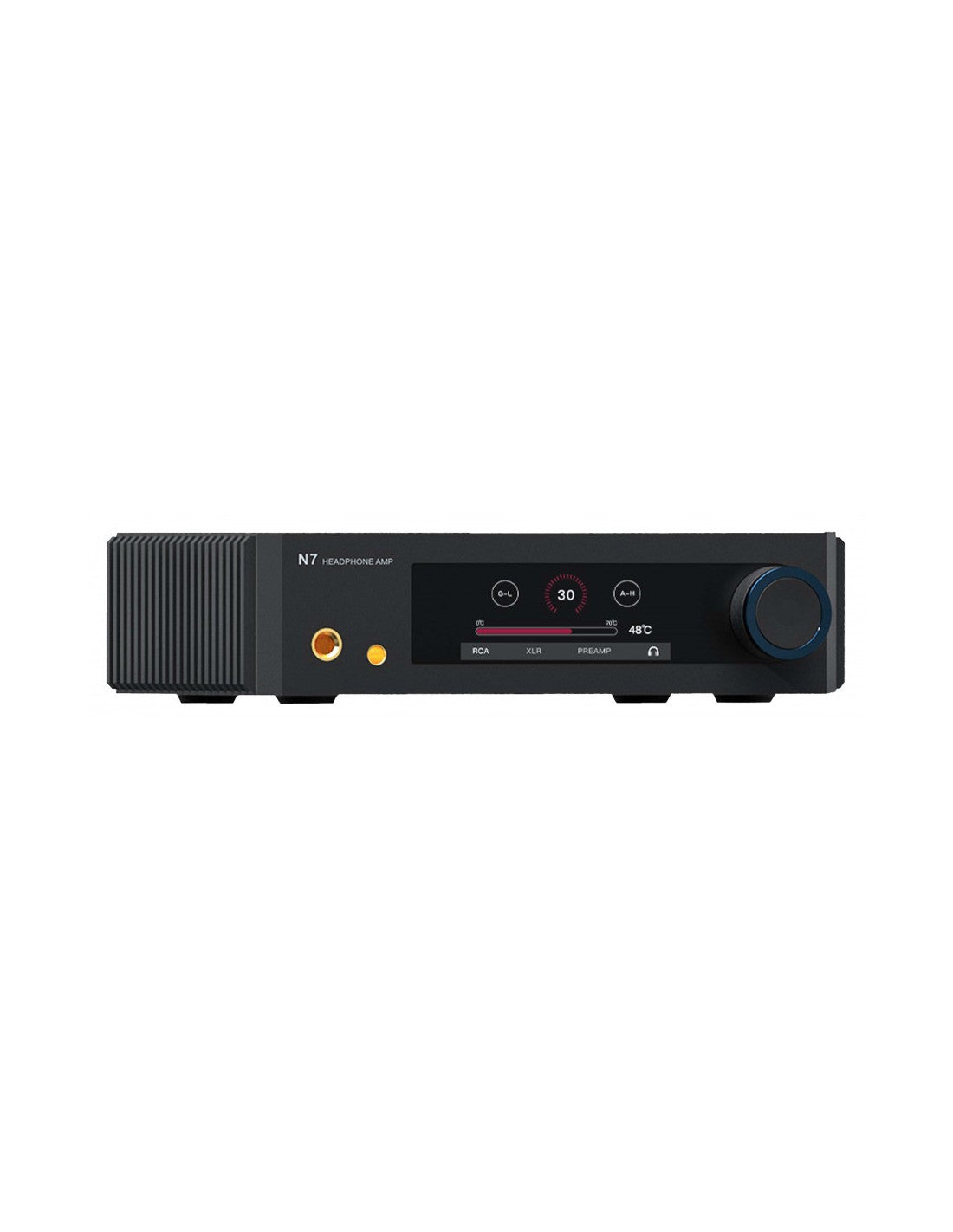 aune N7D headphone amplifier with DAC and pre amplifier at eden audio