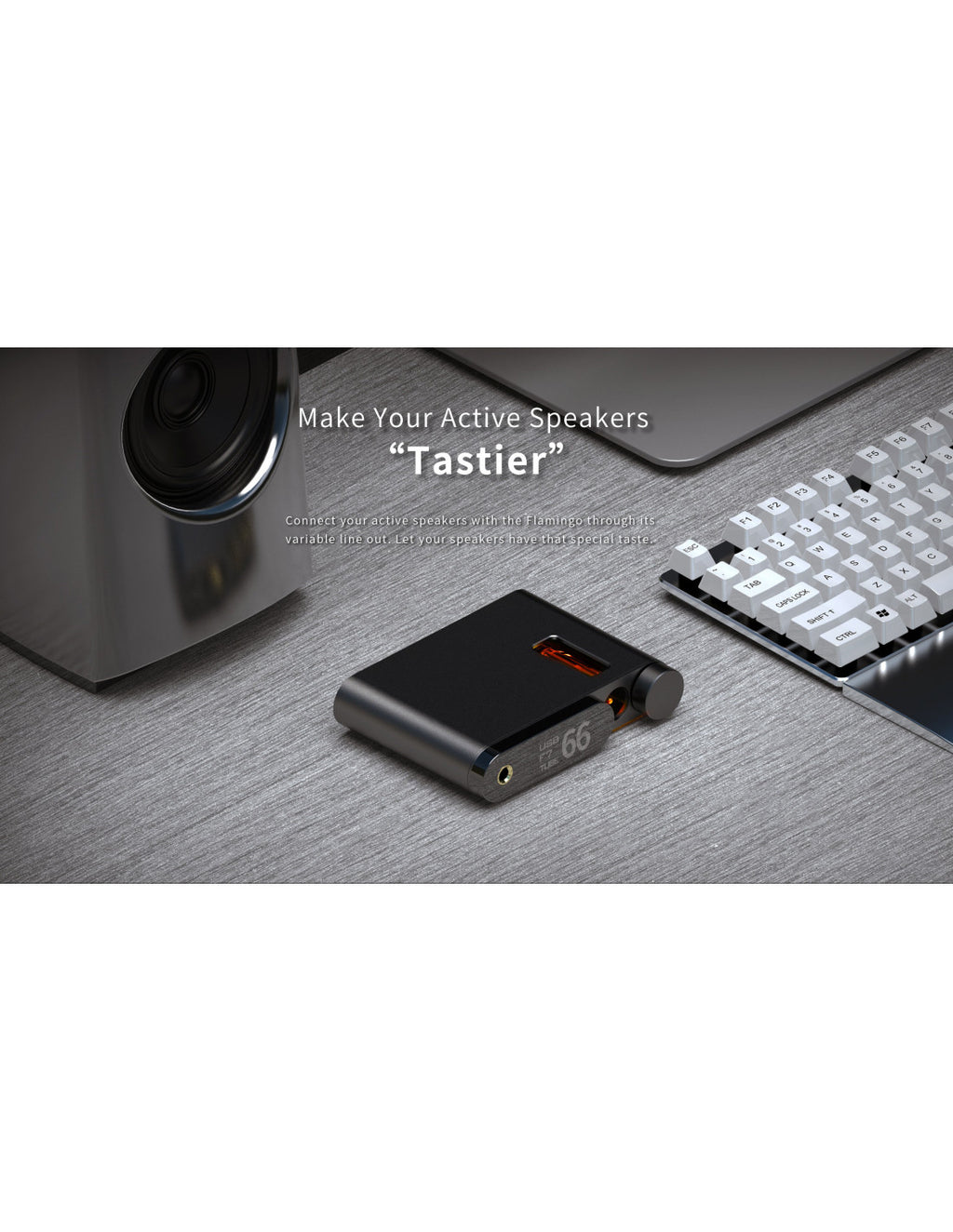aune T1 Flamingo BT Headphone amplifier with onboard DAC