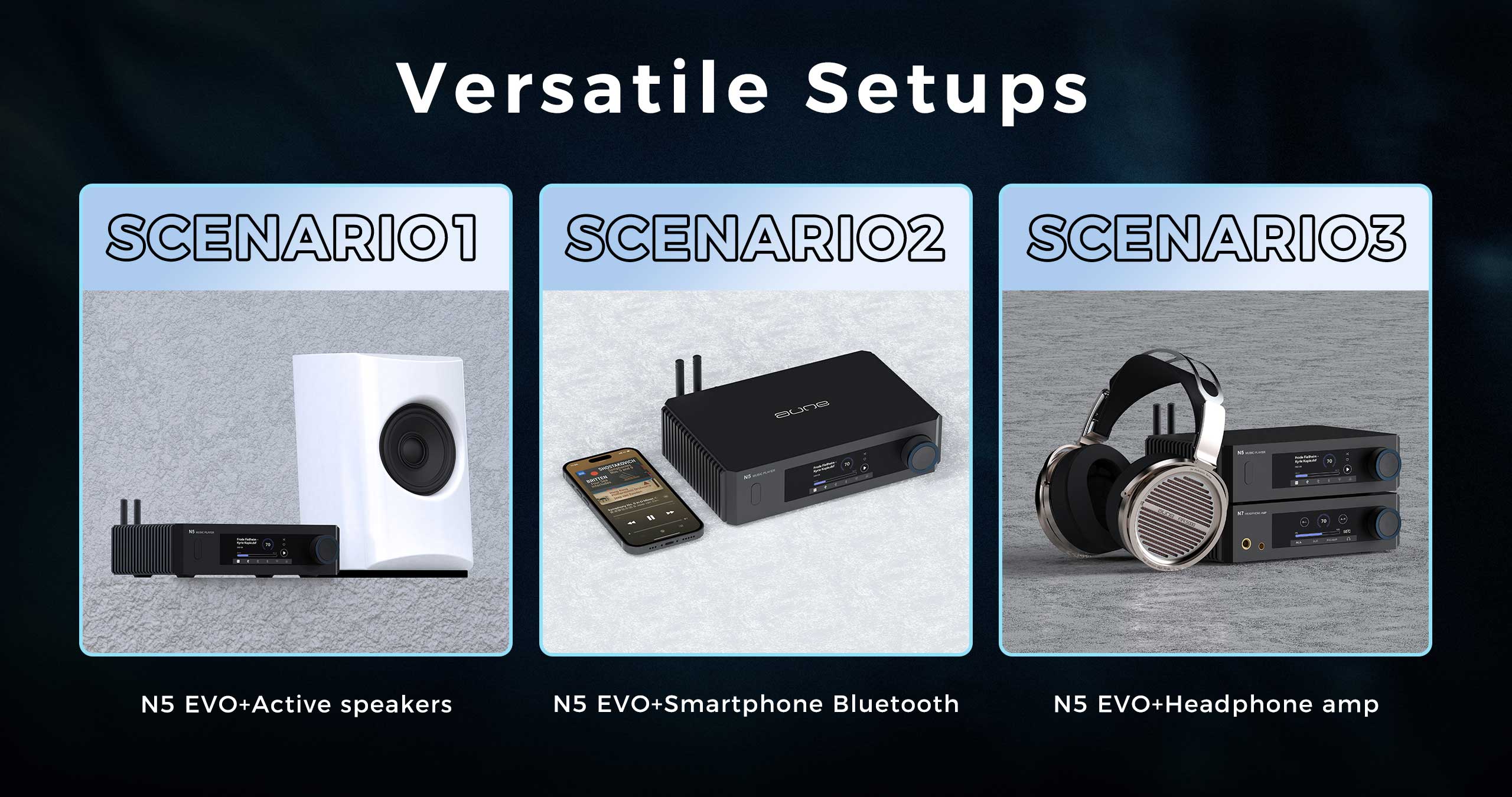 aune N5 Evo Streaming Music Player
