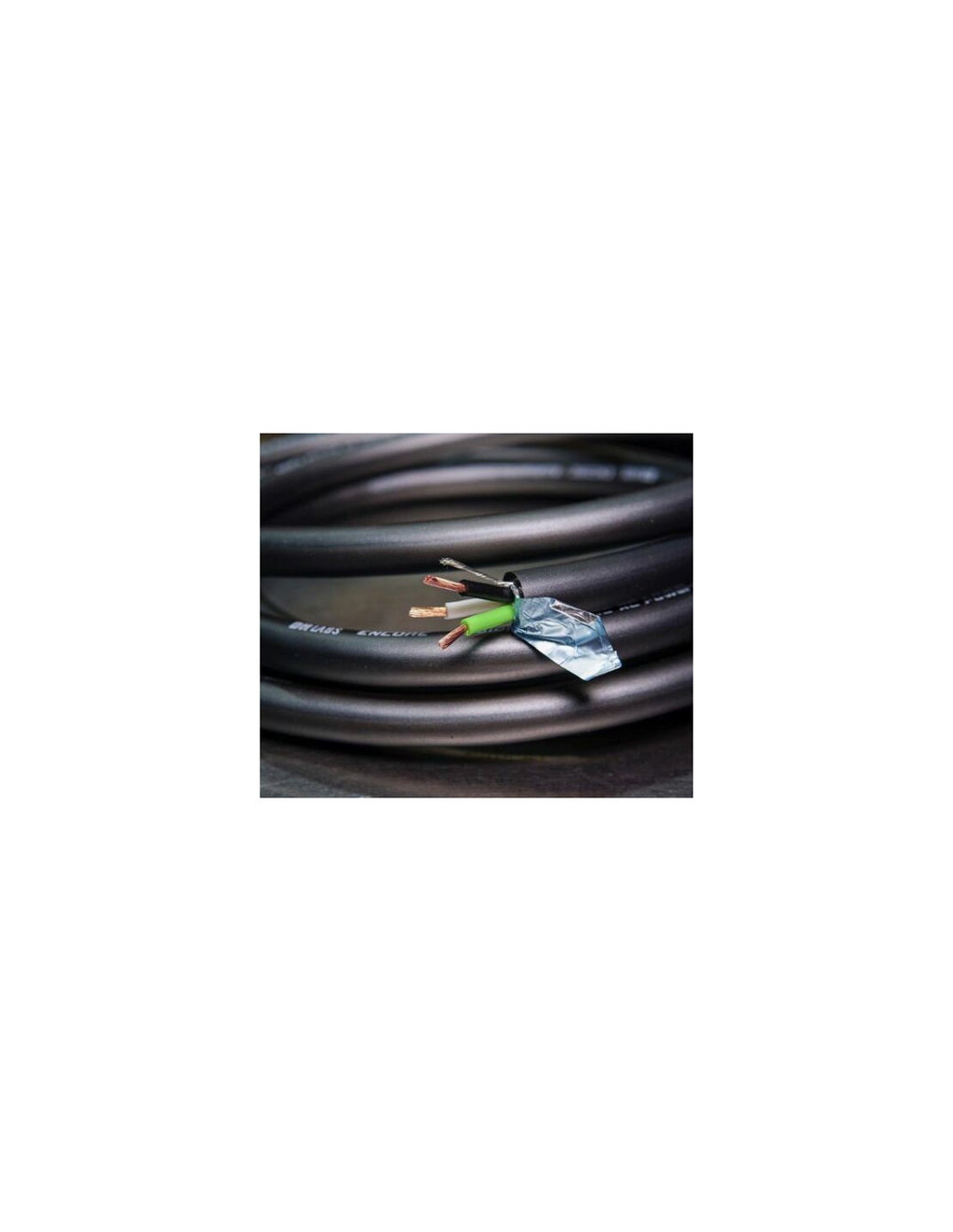 DH-Labs Encore DIY mains power cable coil with exposed wire end