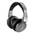 Perfectsound D901 high-fidelity over-ear headphones in silver and black.