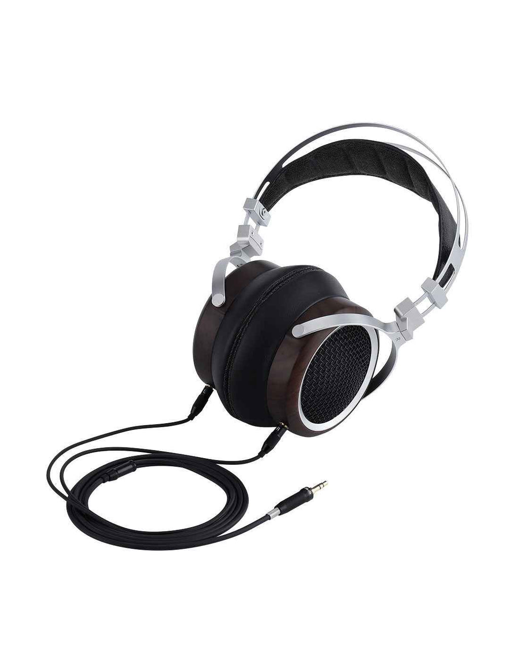 Sivga Luan Headphones in a dark wood finish