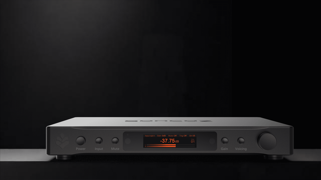 A sleek, matte black electronic device with the brand name 'Soncoz' embossed on the top surface, shown from a three-quarters perspective on a solid white background.